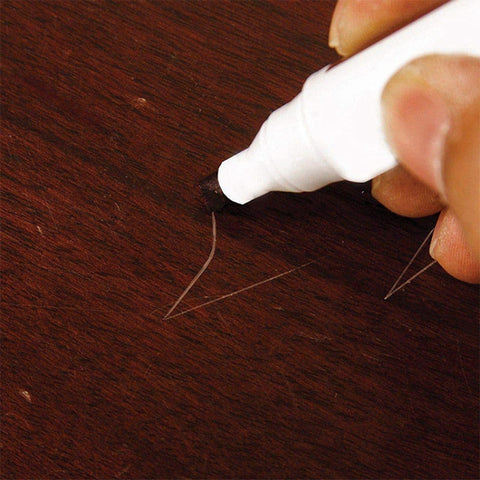 2 PCS Furniture Scratch Filler Repair Marker Pen, Size: 13.3x2cm