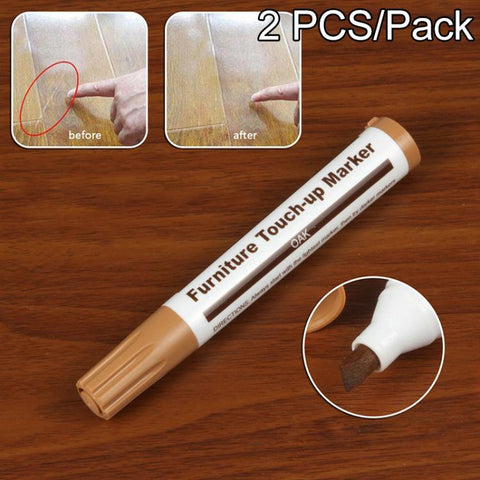 2 PCS Furniture Scratch Filler Repair Marker Pen, Size: 13.3x2cm