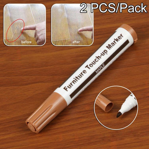 2 PCS Furniture Scratch Filler Repair Marker Pen, Size: 13.3x2cm