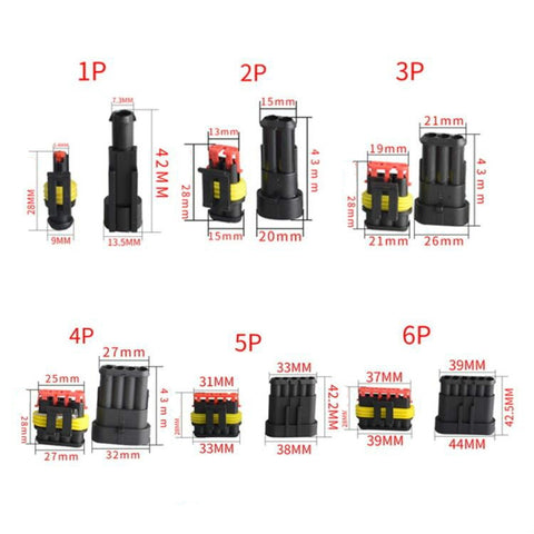 274 PCS / Box Car Waterproof Connector Multi-Function Cable Terminal Line, Car Multi-Function Cable Terminal Line