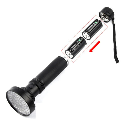 Purple Flashlight Scorpion Fluorescent Detection Lamp Money Detector Lamp Outdoor Lamp, Single without Battery