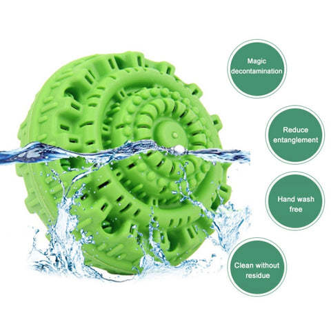 Green Laundry Reusable Anion Molecules Cleaning Magic Washing Ball, Magic Washing Ball