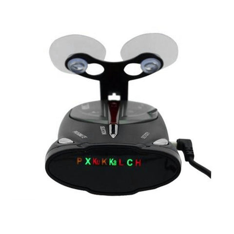 12V Laser Anti Radar Car Detector 360 Degree Led Display Police Speedometer Voice Alert/Alarm, 360 Degree