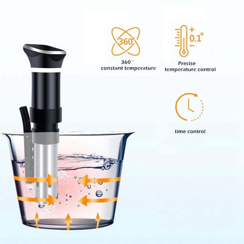 Low Temperature Slow Cooker Thawed Vacuum Steak Machine, UK Plug, US Plug, EU Plug, AU Plug