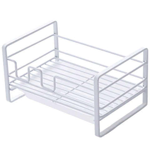 Kitchen Iron Drain Rack Steel Ball Soap Dishcloth Storage Rack, Kitchen Drain Rack