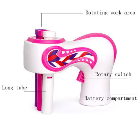 Children Hair Tie Electric Toy Three-Strand Hair Braid Machine, Three-Strand Hair Braid Machine