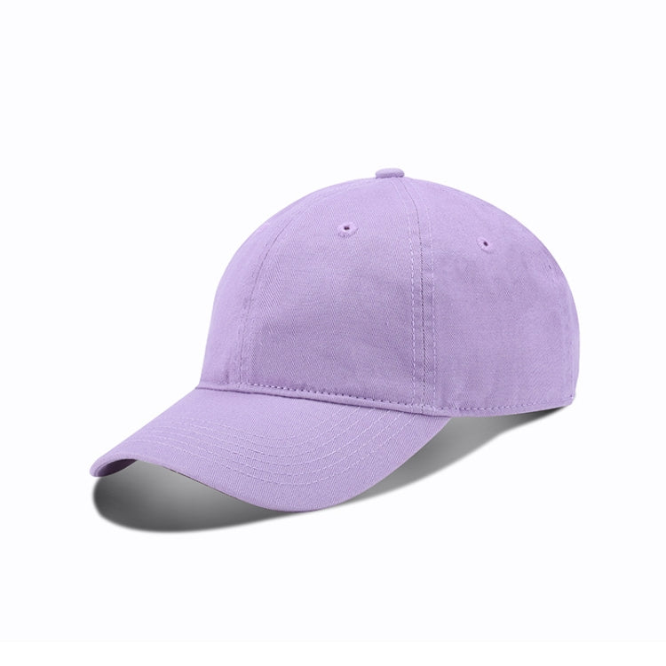Baseball Cap Outing Leisure Peaked Cap Solid Color Washed Sun Hat, One Size