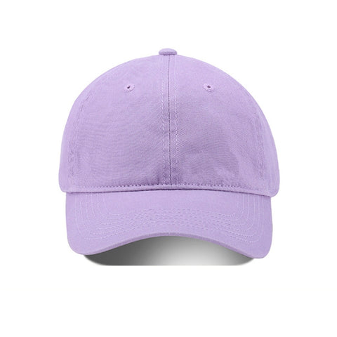Baseball Cap Outing Leisure Peaked Cap Solid Color Washed Sun Hat, One Size