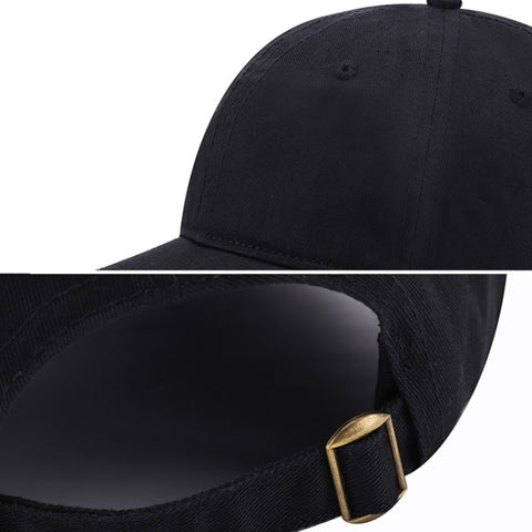 Baseball Cap Outing Leisure Peaked Cap Solid Color Washed Sun Hat, One Size