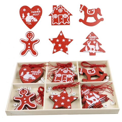 Christmas Creative DIY Decoration Gift Set  Handmade Wood Chip Pendant, JM02027, JM02028, JM02029, JM02030, JM02031, JM02032, JM02033, JM02034, JM02035, JM02036, JM02037, JM02038, JM02039, JM02040, JM02041