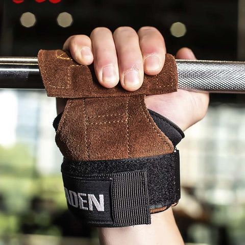 EADEN Pull-ups Booster Gloves Horizontal Bar Non-slip Wrist Assist Belt Fitness Bracer, S, M