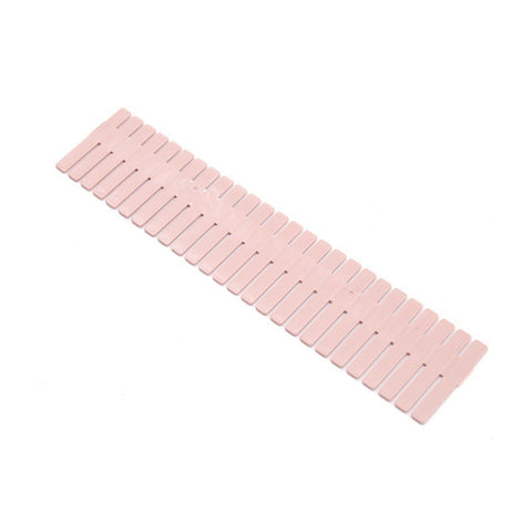Plastic Drawer Divider Free Combination Classification Storage Board, 4pcs/Pack, 37x7cm, 47x7cm
