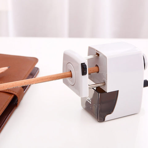 Deli Stationery Pencil Sharpeners Office School Supplies Mechanical Manual Pencil Sharpener, Manual Pencil Sharpener
