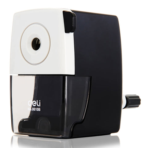 Deli Stationery Pencil Sharpeners Office School Supplies Mechanical Manual Pencil Sharpener, Manual Pencil Sharpener