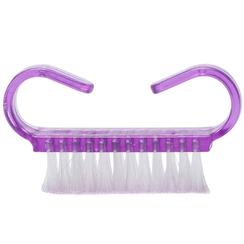 10 PCS Cleaning Brush Tools Nail Art Care Manicure Pedicure Remove Dust Small Angle Clean Brushes, 10 PCS Pink, 10 PCS Blue, 10 PCS Purple
