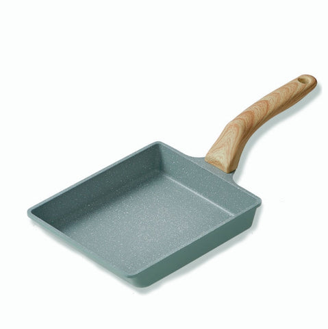 Tamagoyaki Mini Nonstick Pan Flat-Bottomed Breakfast Pan, Long-shaped, Square