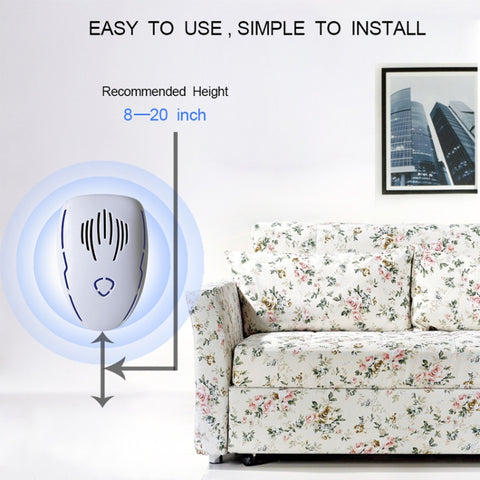DC-9015 Household Energy-saving Multi-function Variable Frequency Ultrasonic Electronic Mouse and Mosquito Repellent, UK Plug, EU Plug, US Plug