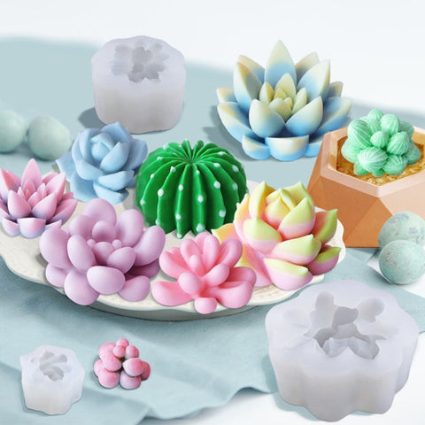 Fleshy Three-Dimensional Candle Silicone Mold DIY Handmade Soap Aromatherapy Epoxy Mold, SX-ZW-136, SX-ZW-137, SX-ZW-138, SX-ZW-139, SX-ZW-140, SX-ZW-141, SX-ZW-186, SX-ZW-187, SX-ZW-188, SX-ZW-189, SX-ZW-190, SX-ZW-191, SX-ZW-192, SX-ZW-193, SX-ZW-194...
