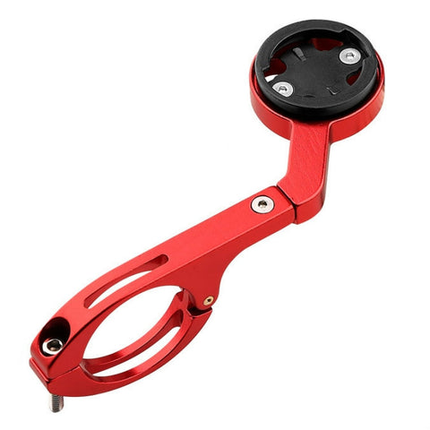 Bicycle Mountain Bike Aluminum Alloy Code Table Stand Universal Code Table Extension Flashlight Bracket, Red, Black, Gray