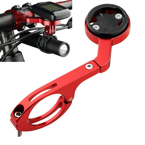 Bicycle Mountain Bike Aluminum Alloy Code Table Stand Universal Code Table Extension Flashlight Bracket, Red, Black, Gray