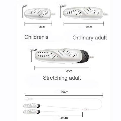 Chigo 220V Shoe Dryer Household Adult And Child Warm Shoe Dryer, CN Plug, 07 Children White, 07 Children Blue, 07 Children Pink, 07 Adult Ordinary, 07 Adult Retractable, Adult Timing, Telescopic Timing, 02 Models, 02 Timing, Children White Timing      ...