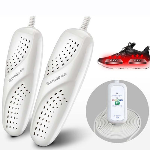 Chigo 220V Shoe Dryer Household Adult And Child Warm Shoe Dryer, CN Plug, 07 Children White, 07 Children Blue, 07 Children Pink, 07 Adult Ordinary, 07 Adult Retractable, Adult Timing, Telescopic Timing, 02 Models, 02 Timing, Children White Timing      ...