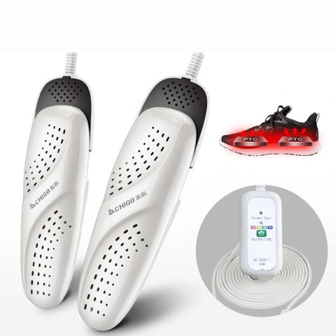 Chigo 220V Shoe Dryer Household Adult And Child Warm Shoe Dryer, CN Plug, 07 Children White, 07 Children Blue, 07 Children Pink, 07 Adult Ordinary, 07 Adult Retractable, Adult Timing, Telescopic Timing, 02 Models, 02 Timing, Children White Timing      ...