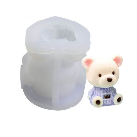 Cartoon Milk Tea Coffee Bear Ice Cube Silicone Mold Aromatherapy Candle Plaster Epoxy Mold, MC-98, MC-152, MC-153, MC-154, MC-149, MC-150, MC-143, MC-151