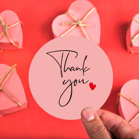 5 PCS Thanks You Baking Sticker Label, G-07 Sticker
