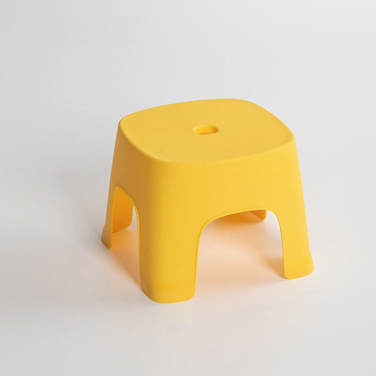 Household Bathroom Row Stools Plastic Stools Thickened Low Stools Square Stools Small Benches, Maple Yellow Children, Retro Red Children, Light Green Children, Black Children, Light Green Adult, Pink Adult, Retro Red Adult, Maple Yellow Adult          ...