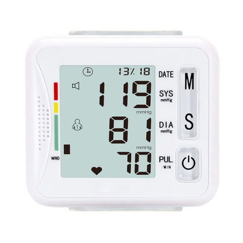 KWL-W01 Home Automatic Smart Wrist Electronic Sphygmomanometer, English With Voice, English Without Voice