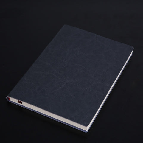 Notebook Student Notepad Diary Book Business Record Book PU Notebook, A5 Plain Weave Blue, A5 Plain Weave Cockscomb Red, A5 Plain Charred Tea Brown, A5 Plain Weave Black, A5 Plain Weave Bitter Tea Red, A5 Plain Weave Nile Blue, A5 Plain Weave Horn Gray...