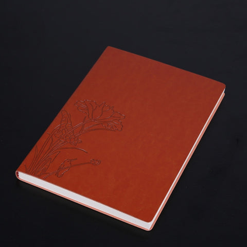 Notebook Student Notepad Diary Book Business Record Book PU Notebook, A5 Plain Weave Blue, A5 Plain Weave Cockscomb Red, A5 Plain Charred Tea Brown, A5 Plain Weave Black, A5 Plain Weave Bitter Tea Red, A5 Plain Weave Nile Blue, A5 Plain Weave Horn Gray...