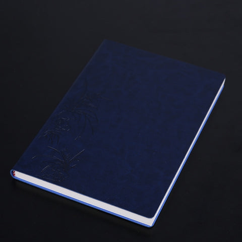 Notebook Student Notepad Diary Book Business Record Book PU Notebook, A5 Plain Weave Blue, A5 Plain Weave Cockscomb Red, A5 Plain Charred Tea Brown, A5 Plain Weave Black, A5 Plain Weave Bitter Tea Red, A5 Plain Weave Nile Blue, A5 Plain Weave Horn Gray...