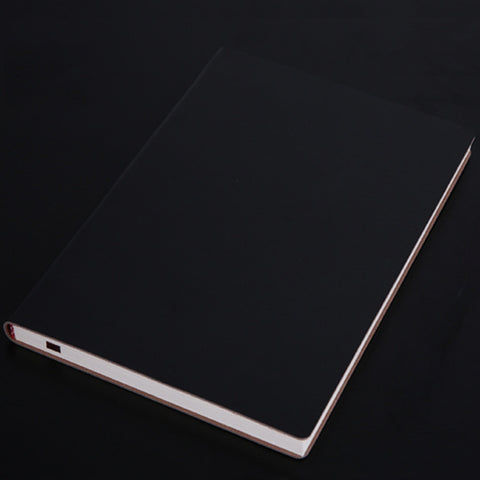 Notebook Student Notepad Diary Book Business Record Book PU Notebook, A5 Plain Weave Blue, A5 Plain Weave Cockscomb Red, A5 Plain Charred Tea Brown, A5 Plain Weave Black, A5 Plain Weave Bitter Tea Red, A5 Plain Weave Nile Blue, A5 Plain Weave Horn Gray...