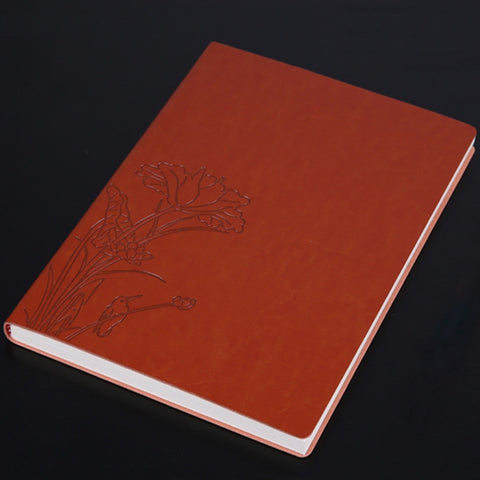 Notebook Student Notepad Diary Book Business Record Book PU Notebook, A5 Plain Weave Blue, A5 Plain Weave Cockscomb Red, A5 Plain Charred Tea Brown, A5 Plain Weave Black, A5 Plain Weave Bitter Tea Red, A5 Plain Weave Nile Blue, A5 Plain Weave Horn Gray...