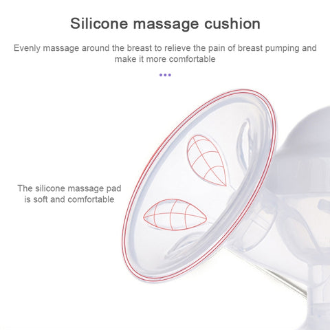 Painless Strength Adjustable Manual Massage Breast Pump