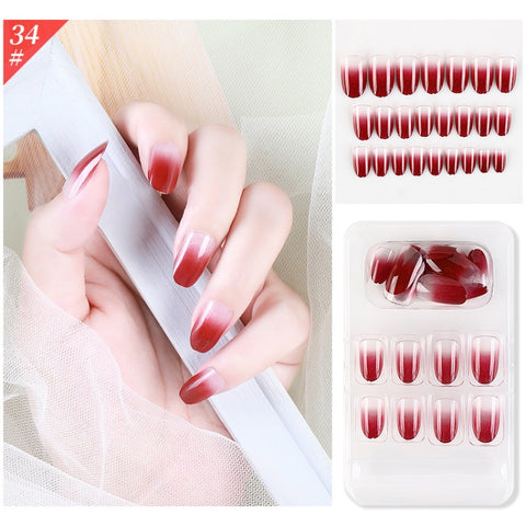 5 Sets Wear Nail Art Christmas Ballet Fake Nails Finished Product Removable Wear Nail, F741-1, F741-2, F741-3, F741-4, F741-5, F741-6, F741-7, F741-8, F741-9, F741-10, F741-11, F741-12, F741-13, F741-14, F741-15, F741-16, F741-17, F741-18, F741-19     ...