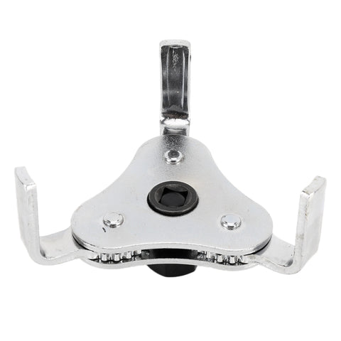 62-102mm Alloy Auto Car Repair Tools Adjustable Two Way Oil Filter Wrench Tool 3 Jaw Remover Tool for Cars Trucks TH4, 62-102mm