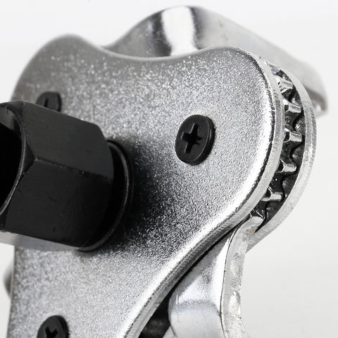 62-102mm Alloy Auto Car Repair Tools Adjustable Two Way Oil Filter Wrench Tool 3 Jaw Remover Tool for Cars Trucks TH4, 62-102mm