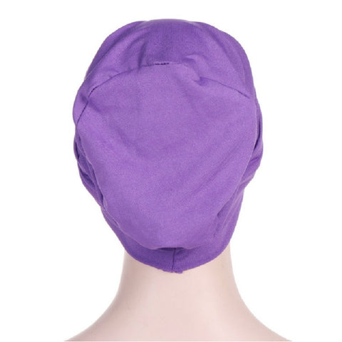 Modal Stretch Cloth Forehead Cross Headscarf Cap Chemotherapy Cap