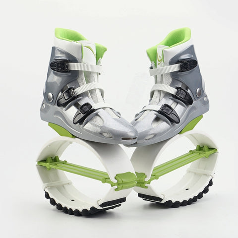 Jumping Shoes Bounce Shoes Indoor Sports Rebound Shoes, 33/35  (Pink White), 33/35 (Green And White), 36/38  (Green And White), 36/38 (Orange Black), 36/38  (Green And Black), 36/38 (Black Orange Label), 36/38 (Black Green Label), 36/38  (Pink White)  ...