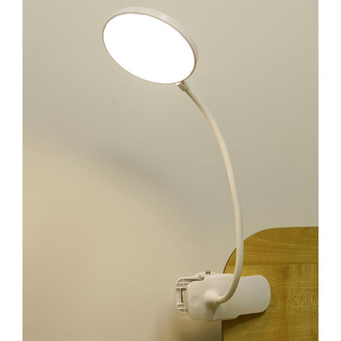 Charging 800mAh Single Color Temperature Three-level Adjustment LED Clip Desk Lamp USB Eye Protection Bedside Lamp, Plug-in, Charging 1200mAh, Charging 800mAh
