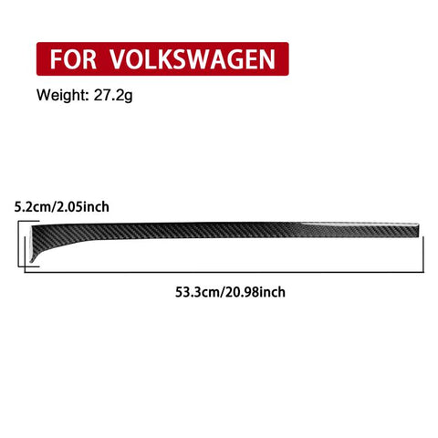 For Volkswagen Magotan/CC Left-Hand Drive Passenger Side Dashboard Panel Sticker