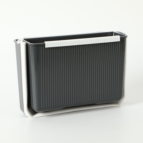 Portable Kitchen Sorting Wall-Mounted Folding Trash Can, Wall-Mounted (Blue), Wall-Mounted (Green), Wall-Mounted (Gray), Wall-Mounted (Brown)