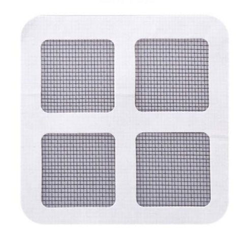 6pcs / Pack Anti-Insect Fly Bug Door Mosquito Screen Net Repair Tape Patch Adhesive Tape, 9 PCS