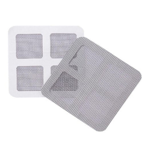 6pcs / Pack Anti-Insect Fly Bug Door Mosquito Screen Net Repair Tape Patch Adhesive Tape, 9 PCS