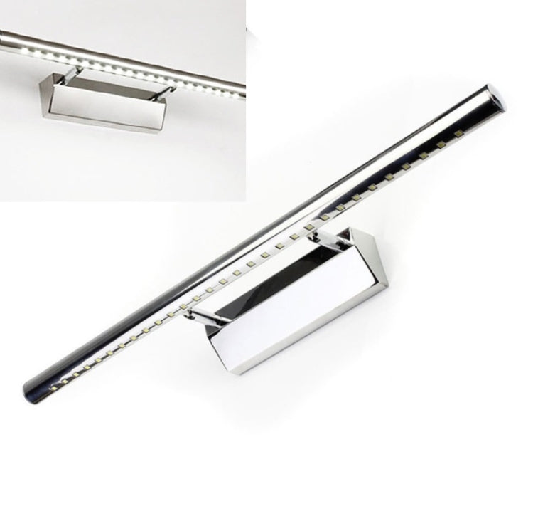 5W LED Wall Lamp Stainless Steel Bathroom Mirror Light, 40CM No Switch, 40CM With Switch