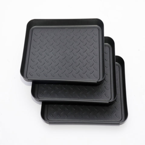 3 in 1 Plastic Multi-Function Tray Shoe Tray Pet Feeding Tray, Pet Feeding Tray