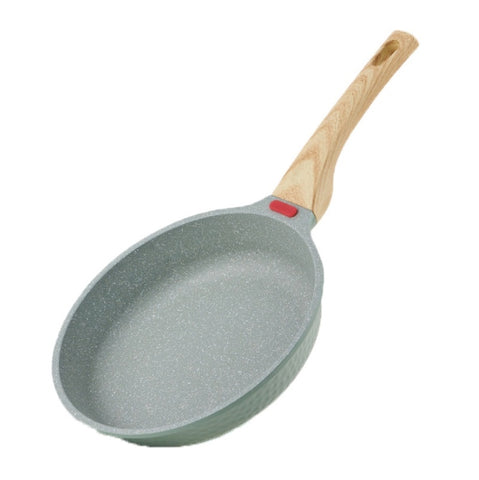 Maifan Stone Flat-Bottomed Non-Stick Pan Household Steak Frying Pan For Induction Cooker, 20cm, 24cm, 28cm